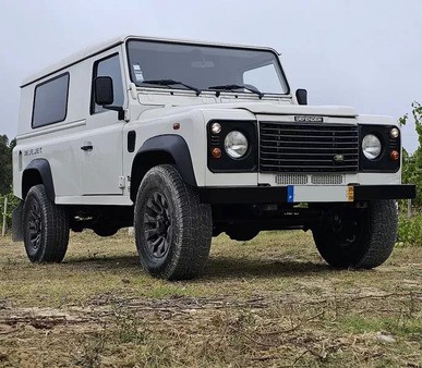 land rover defender outro branco 9513609823